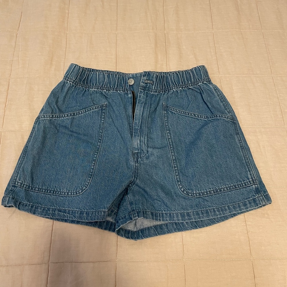 Madewell, Cotton Denim Shorts, Size 28